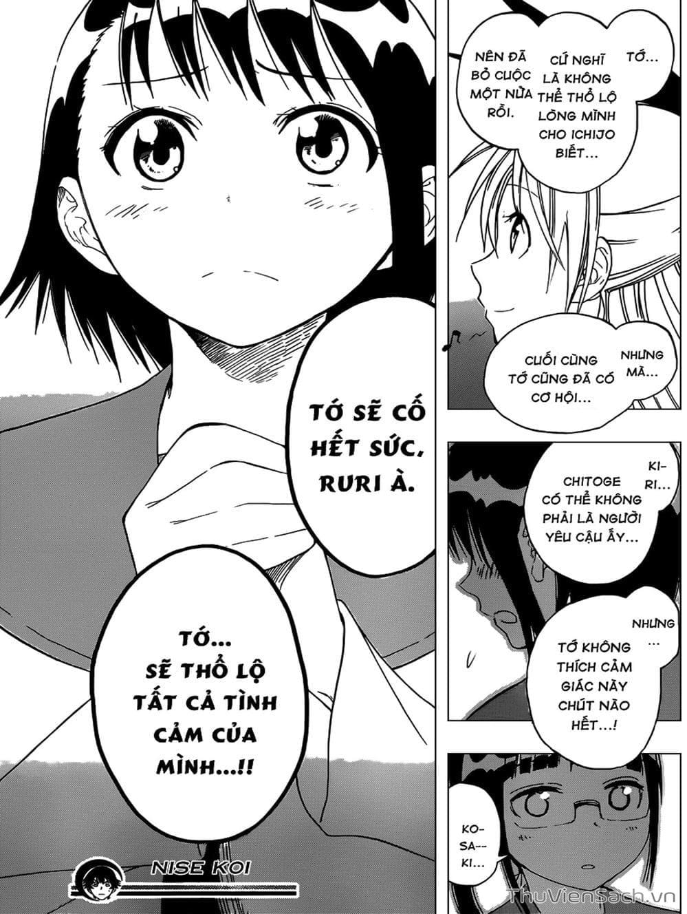 Truyện Tranh Tình Yêu Giả Tạo - Nisekoi trang 303