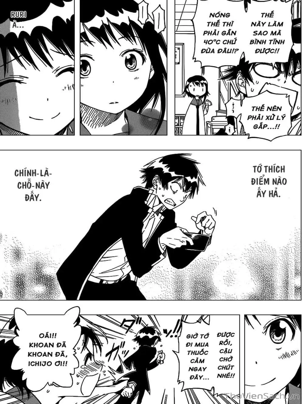 Truyện Tranh Tình Yêu Giả Tạo - Nisekoi trang 8