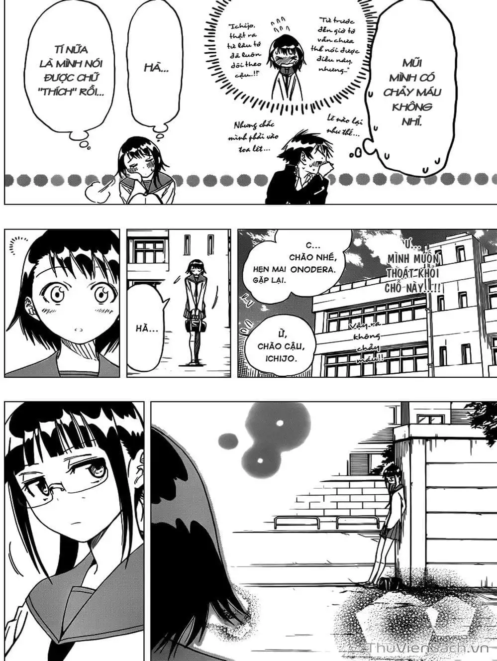 Truyện Tranh Tình Yêu Giả Tạo - Nisekoi trang 8