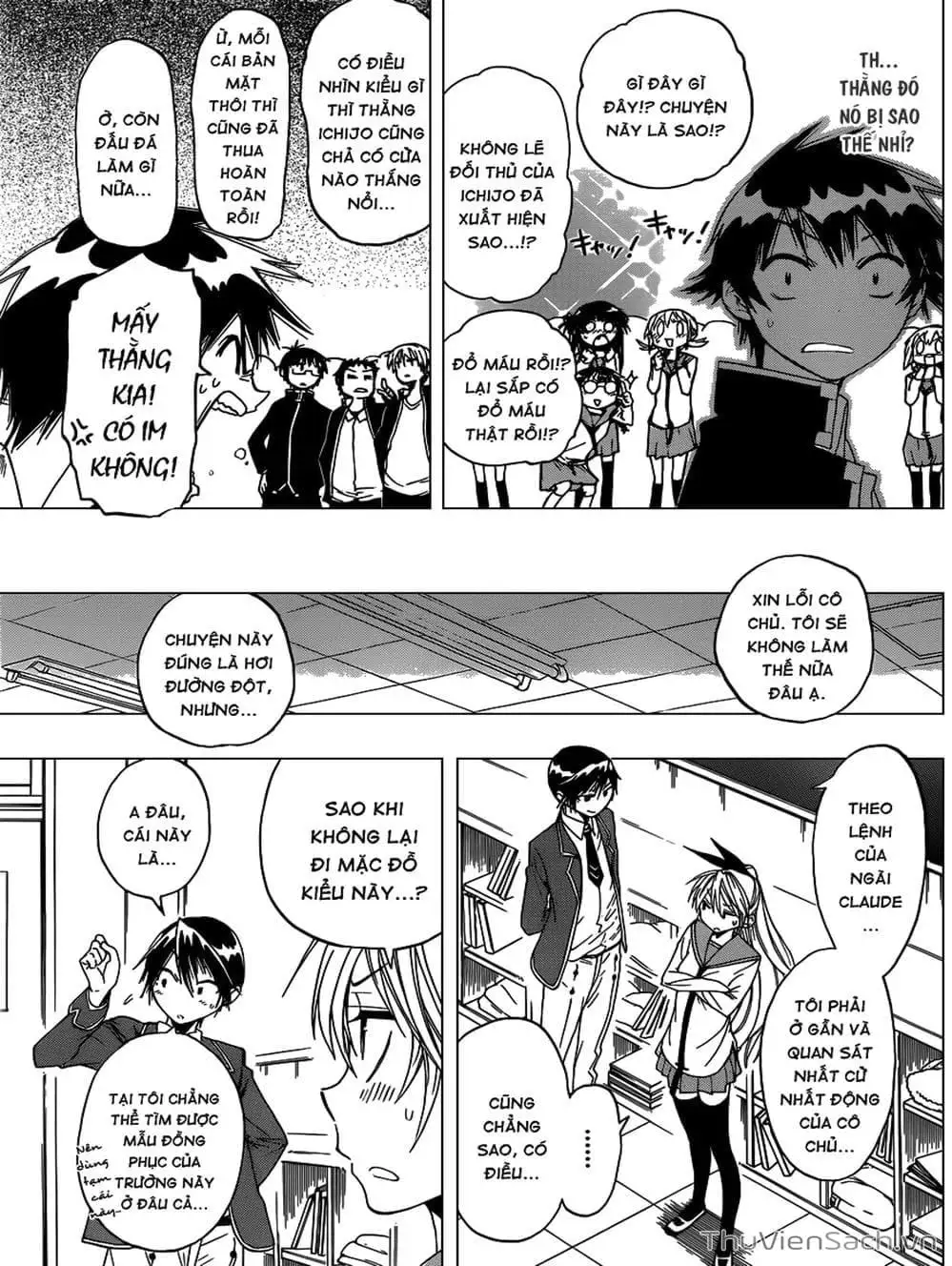 Truyện Tranh Tình Yêu Giả Tạo - Nisekoi trang 8