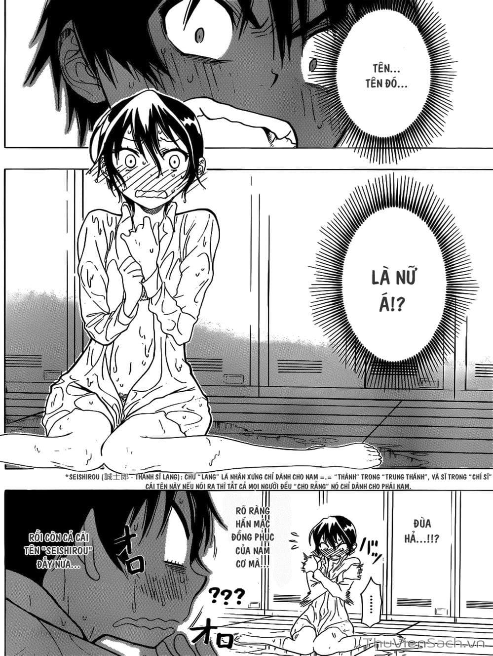 Truyện Tranh Tình Yêu Giả Tạo - Nisekoi trang 390