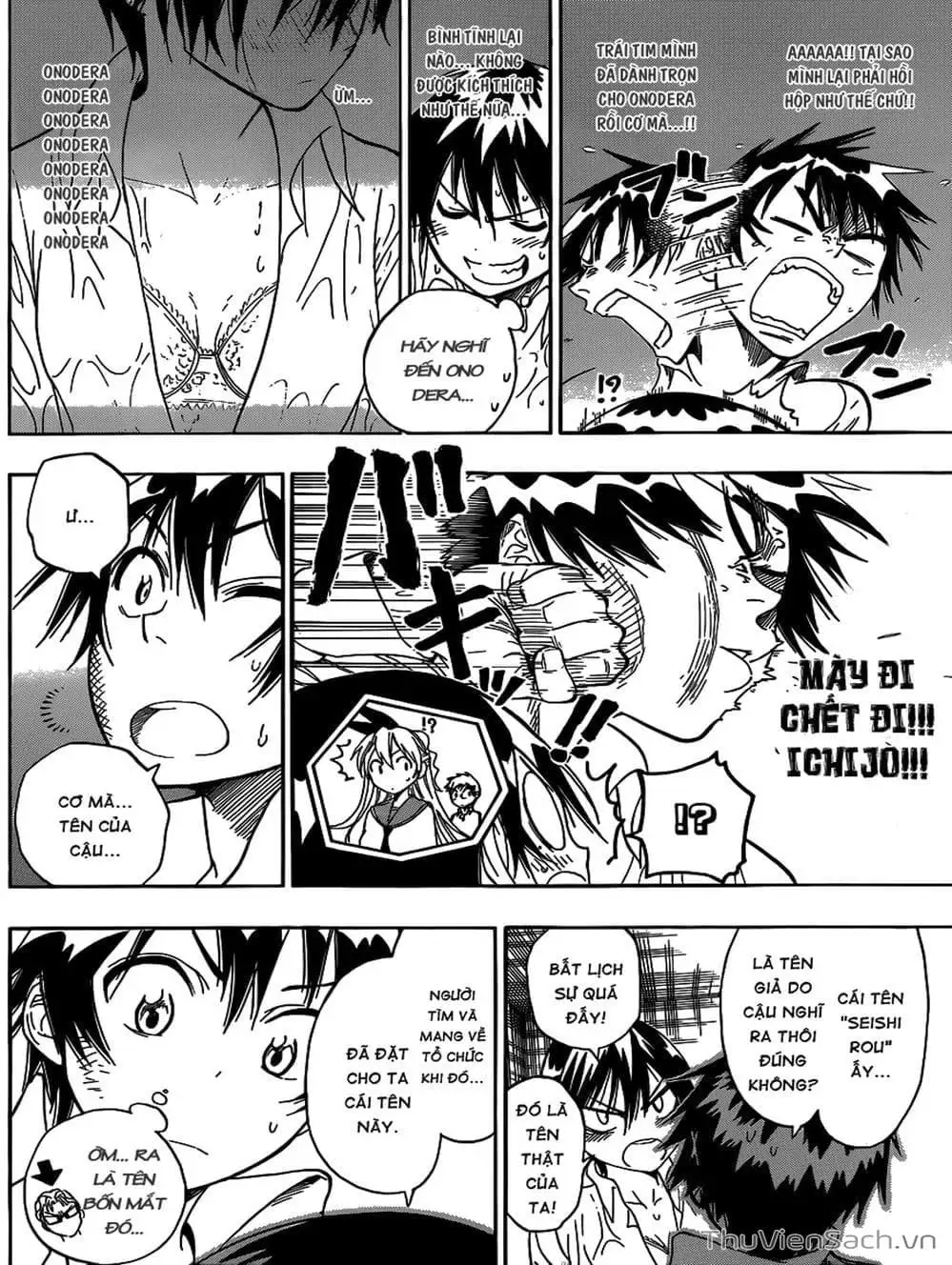 Truyện Tranh Tình Yêu Giả Tạo - Nisekoi trang 8