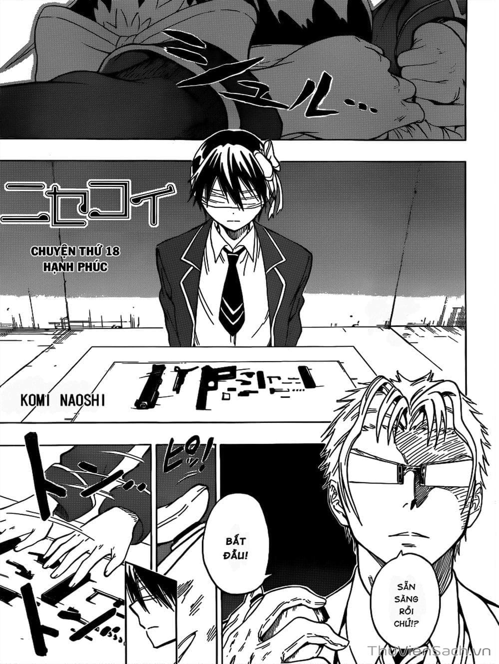 Truyện Tranh Tình Yêu Giả Tạo - Nisekoi trang 8