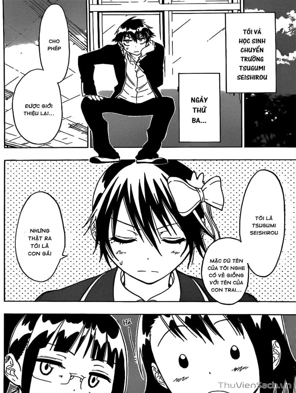Truyện Tranh Tình Yêu Giả Tạo - Nisekoi trang 8