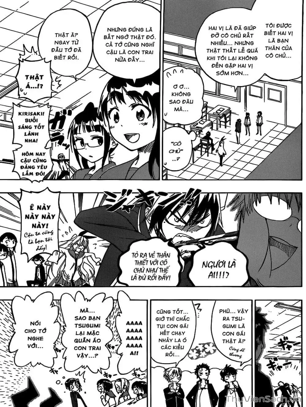 Truyện Tranh Tình Yêu Giả Tạo - Nisekoi trang 8