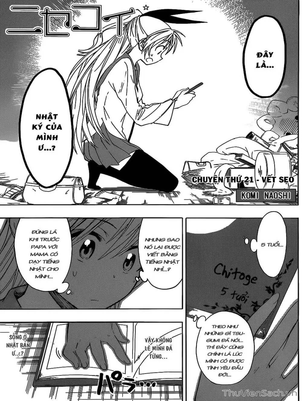 Truyện Tranh Tình Yêu Giả Tạo - Nisekoi trang 8