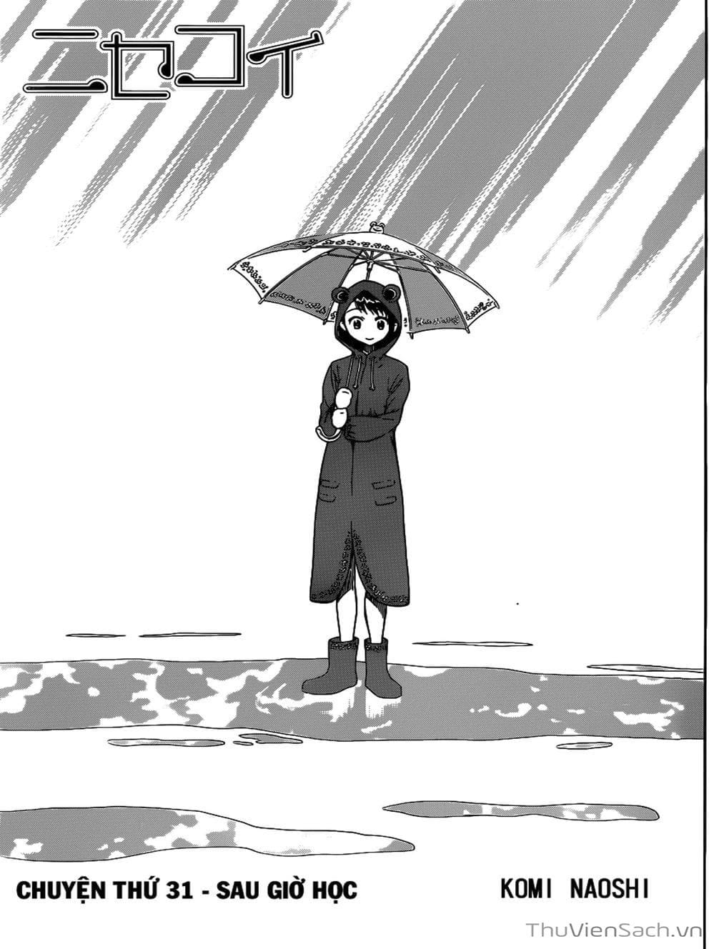 Truyện Tranh Tình Yêu Giả Tạo - Nisekoi trang 8