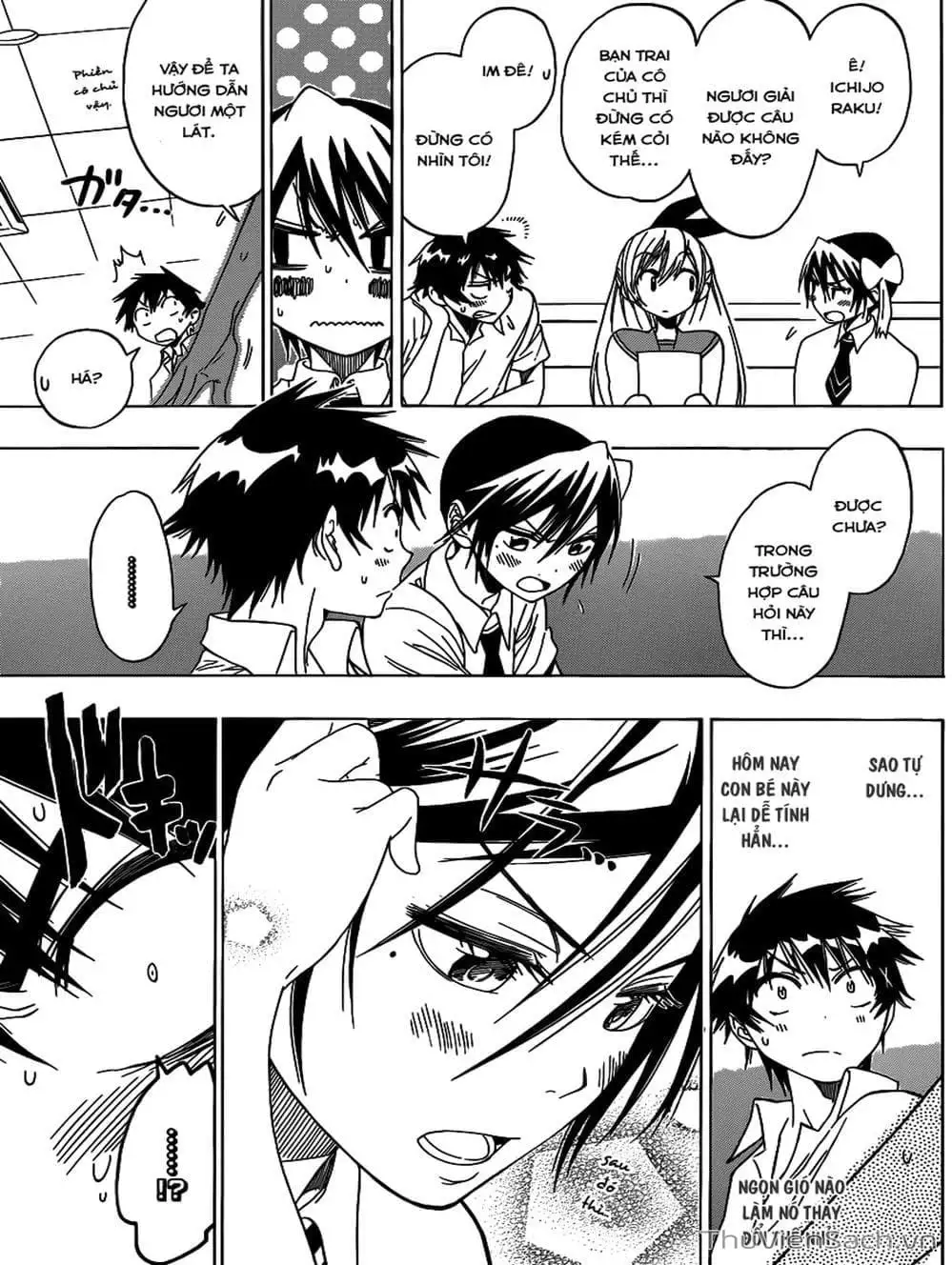 Truyện Tranh Tình Yêu Giả Tạo - Nisekoi trang 8