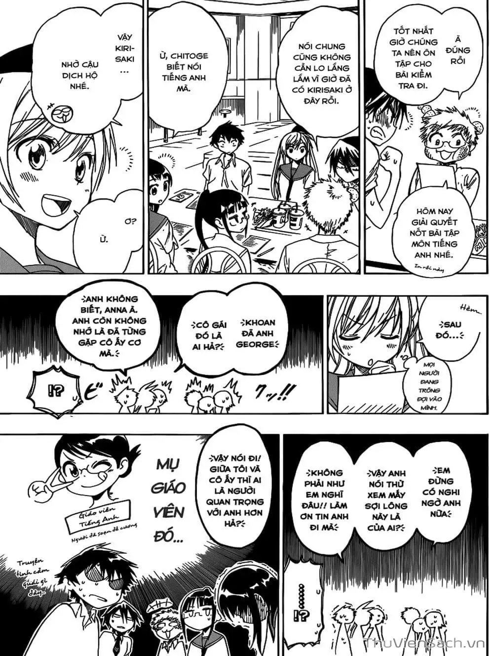 Truyện Tranh Tình Yêu Giả Tạo - Nisekoi trang 8