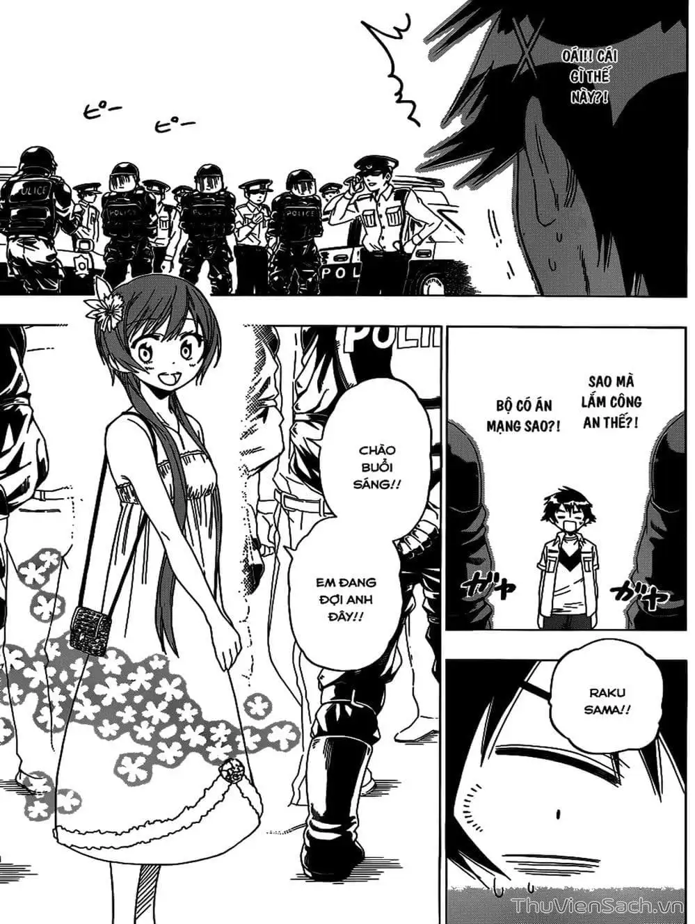 Truyện Tranh Tình Yêu Giả Tạo - Nisekoi trang 8