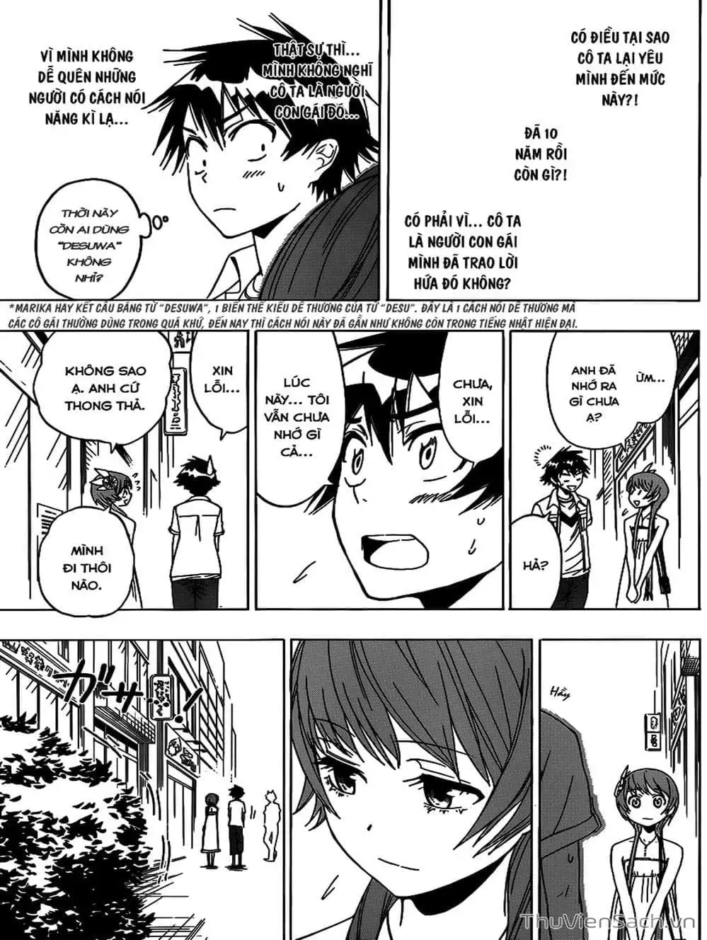 Truyện Tranh Tình Yêu Giả Tạo - Nisekoi trang 8