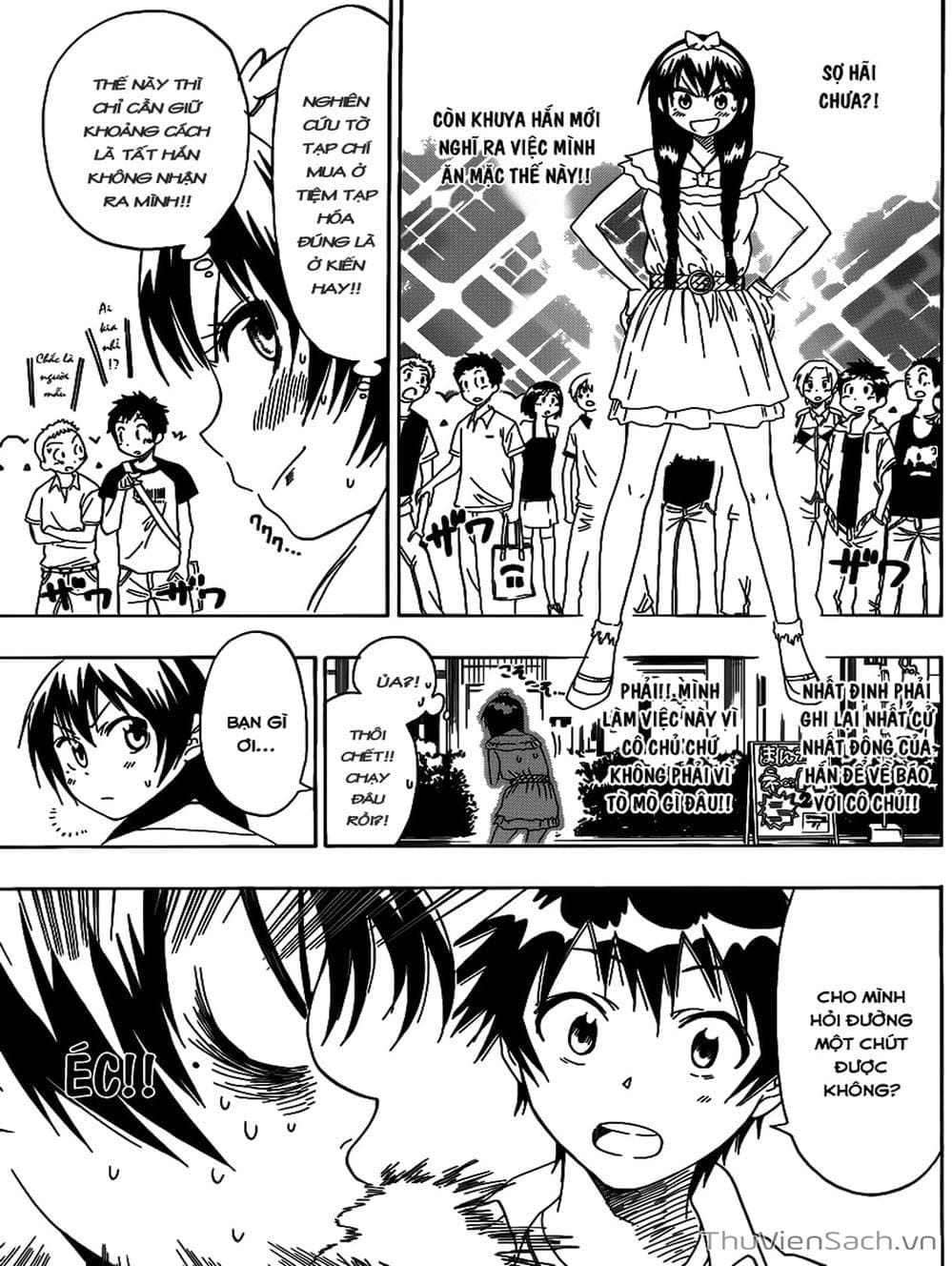 Truyện Tranh Tình Yêu Giả Tạo - Nisekoi trang 8