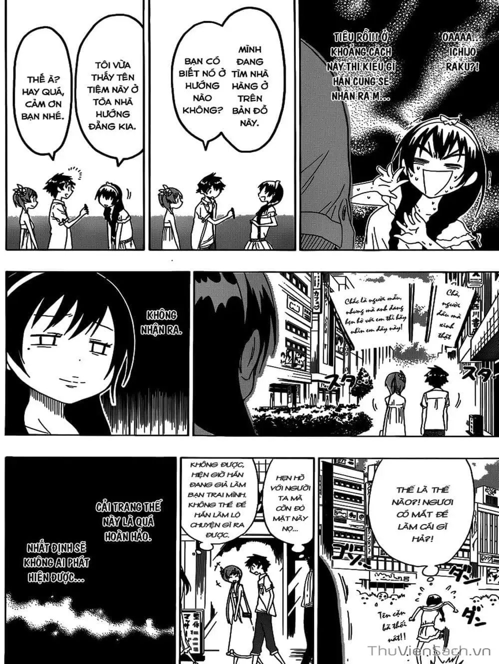 Truyện Tranh Tình Yêu Giả Tạo - Nisekoi trang 8