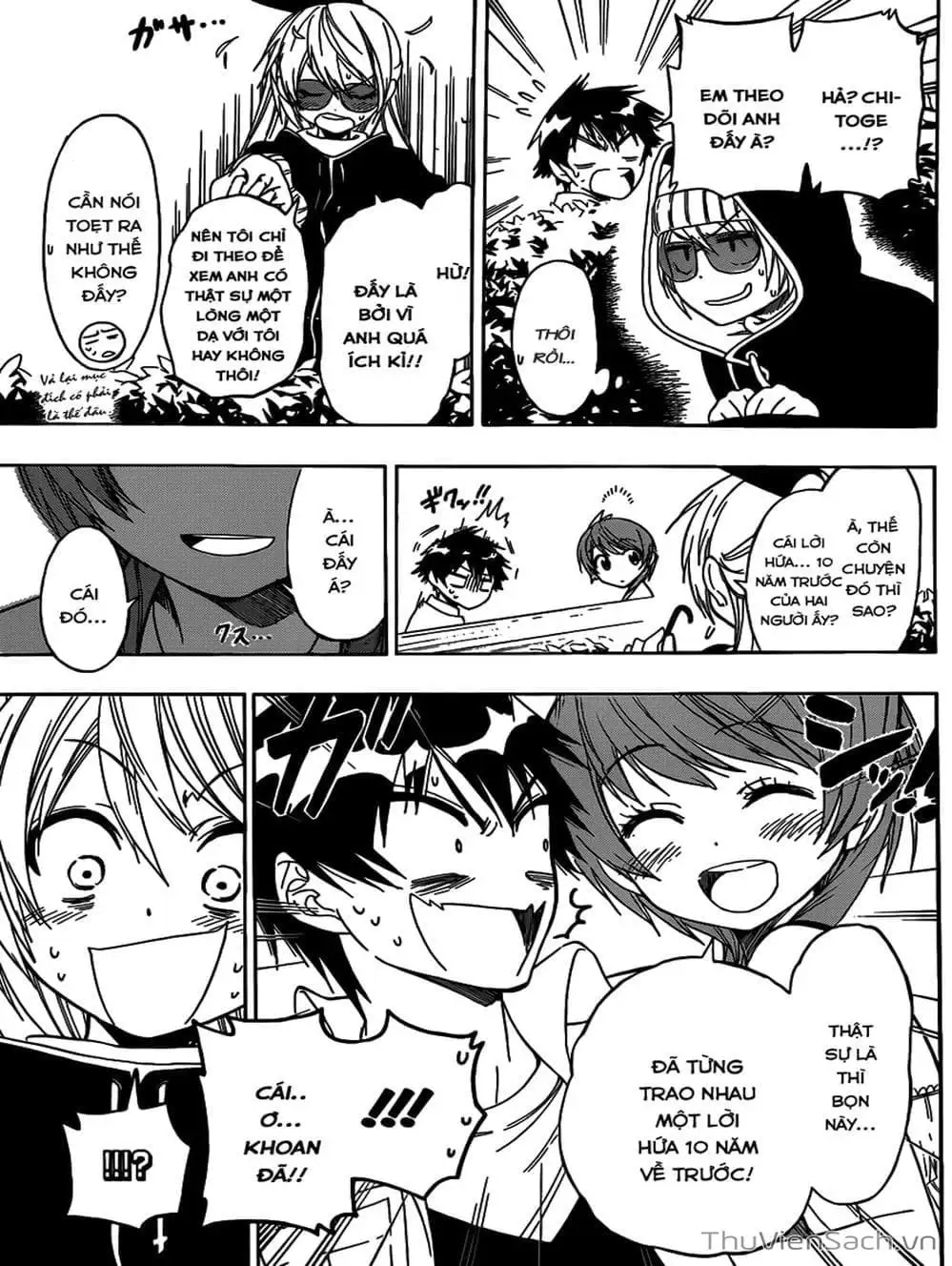 Truyện Tranh Tình Yêu Giả Tạo - Nisekoi trang 8