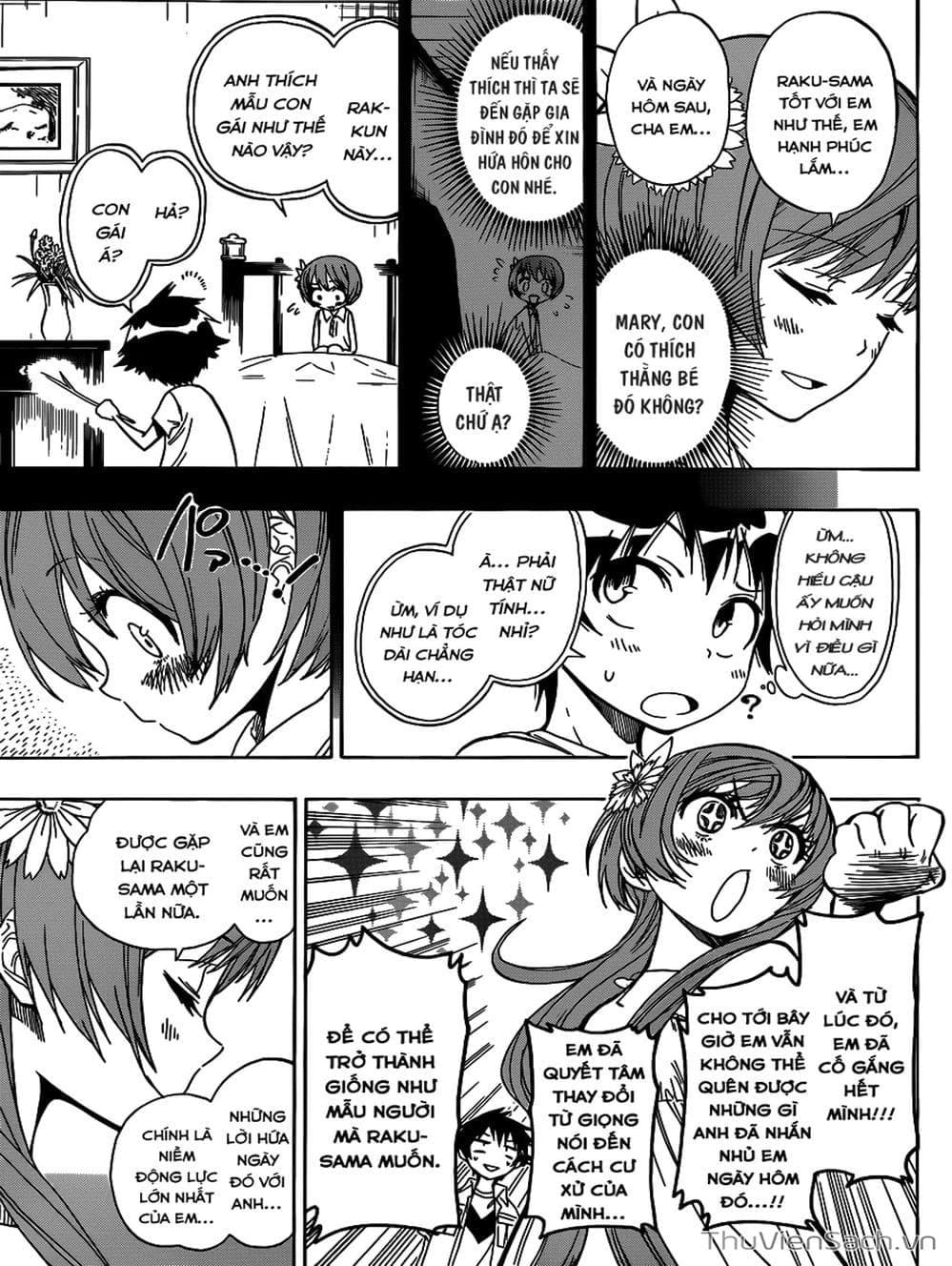 Truyện Tranh Tình Yêu Giả Tạo - Nisekoi trang 8