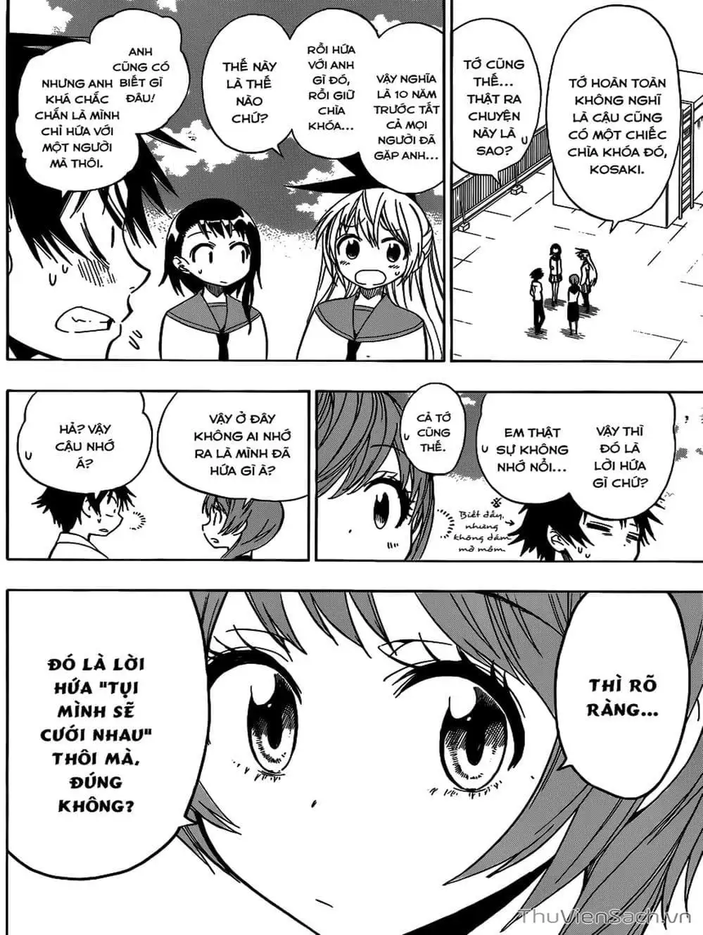 Truyện Tranh Tình Yêu Giả Tạo - Nisekoi trang 8