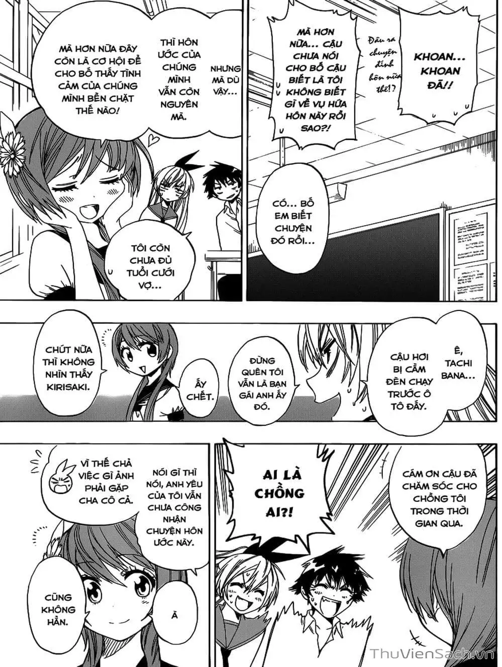 Truyện Tranh Tình Yêu Giả Tạo - Nisekoi trang 8