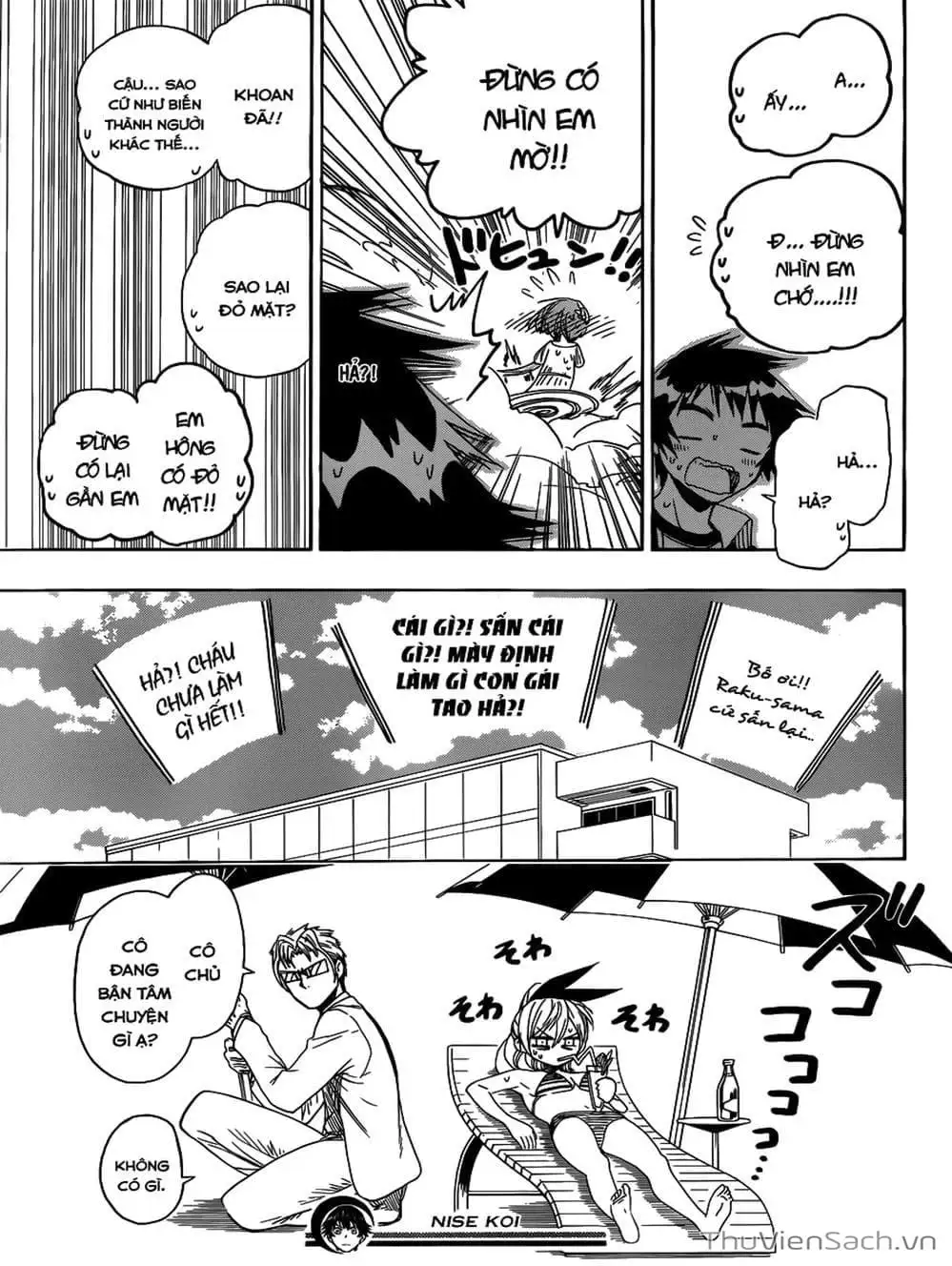 Truyện Tranh Tình Yêu Giả Tạo - Nisekoi trang 8