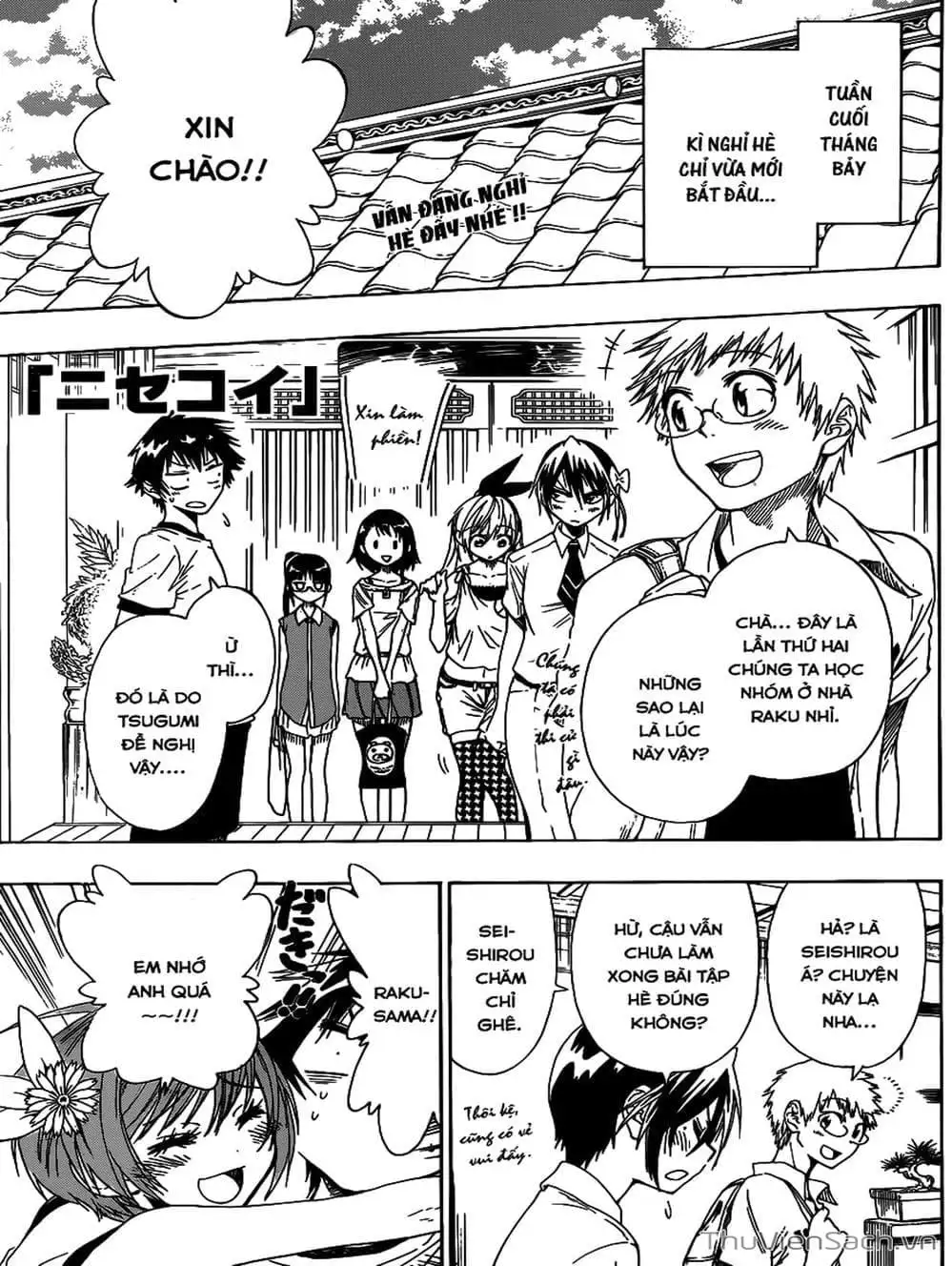 Truyện Tranh Tình Yêu Giả Tạo - Nisekoi trang 8