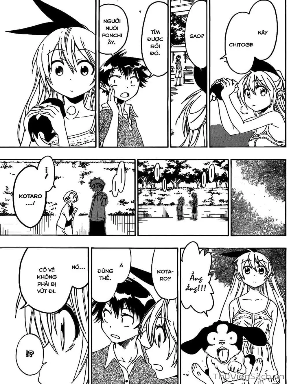 Truyện Tranh Tình Yêu Giả Tạo - Nisekoi trang 8