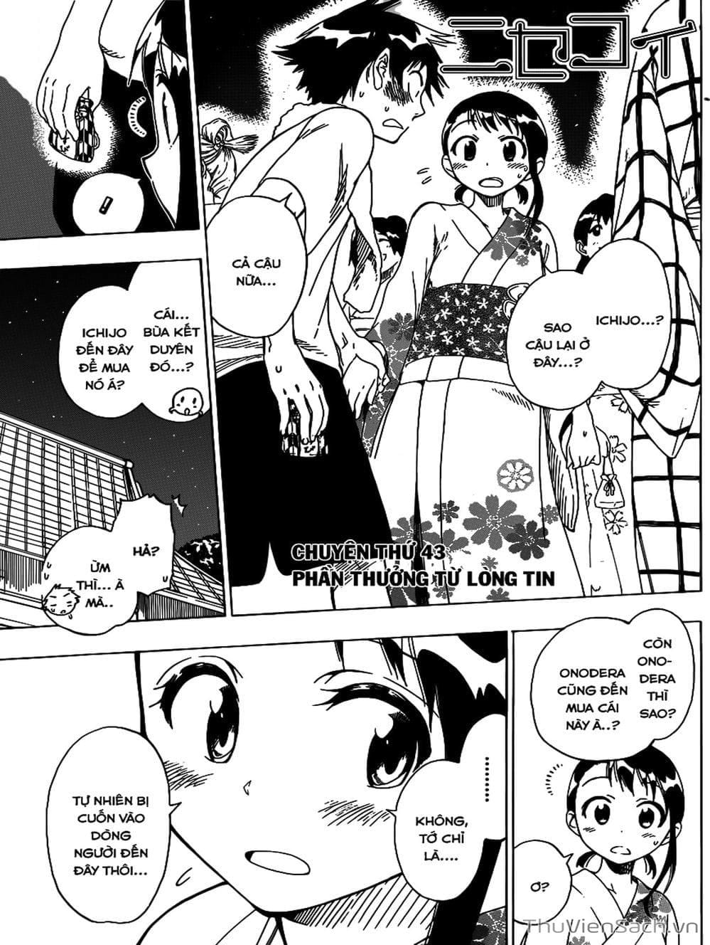 Truyện Tranh Tình Yêu Giả Tạo - Nisekoi trang 958