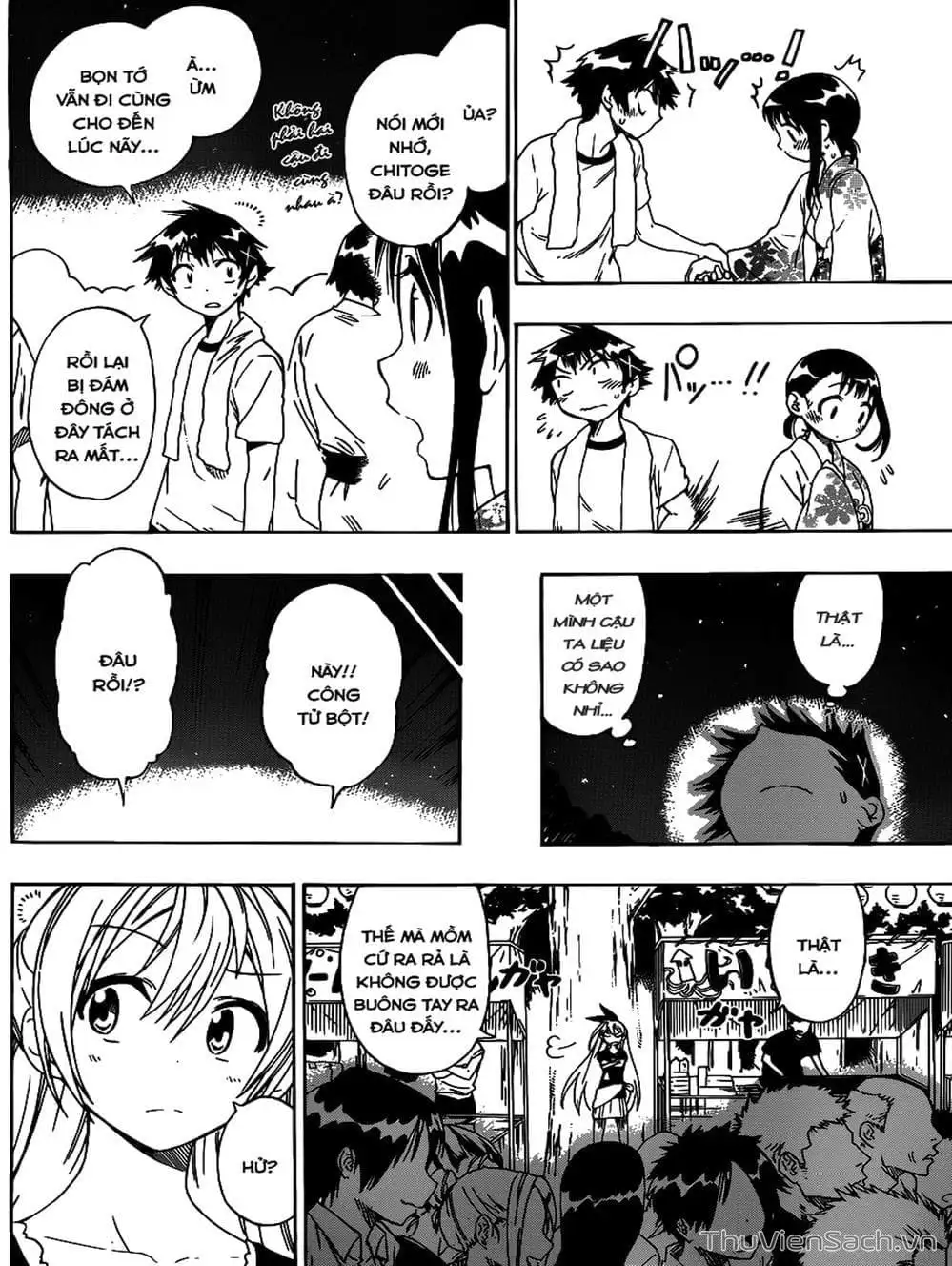 Truyện Tranh Tình Yêu Giả Tạo - Nisekoi trang 8