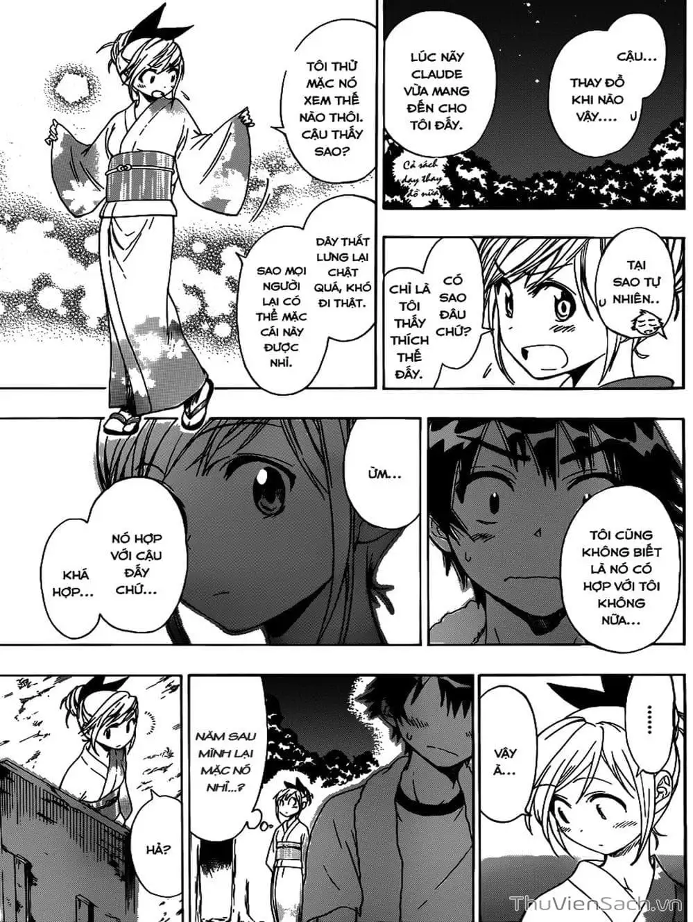 Truyện Tranh Tình Yêu Giả Tạo - Nisekoi trang 8