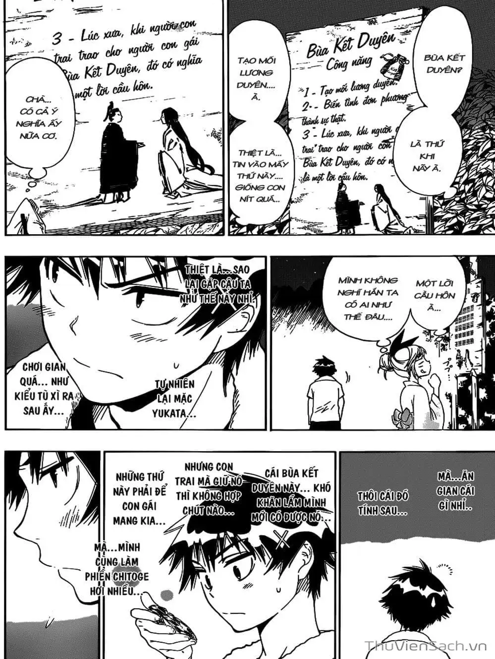 Truyện Tranh Tình Yêu Giả Tạo - Nisekoi trang 8