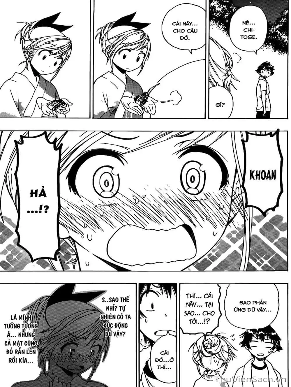 Truyện Tranh Tình Yêu Giả Tạo - Nisekoi trang 8