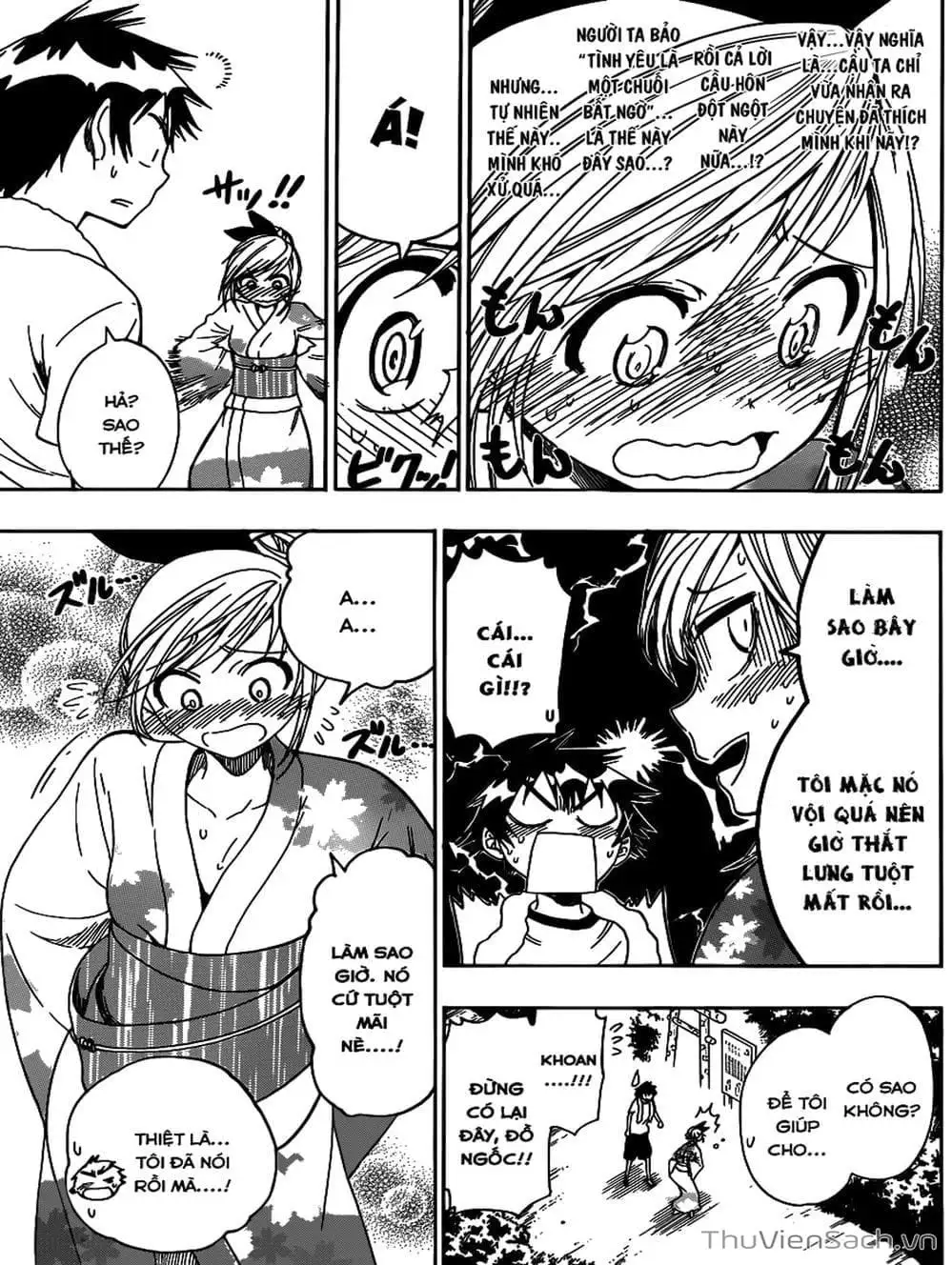 Truyện Tranh Tình Yêu Giả Tạo - Nisekoi trang 8