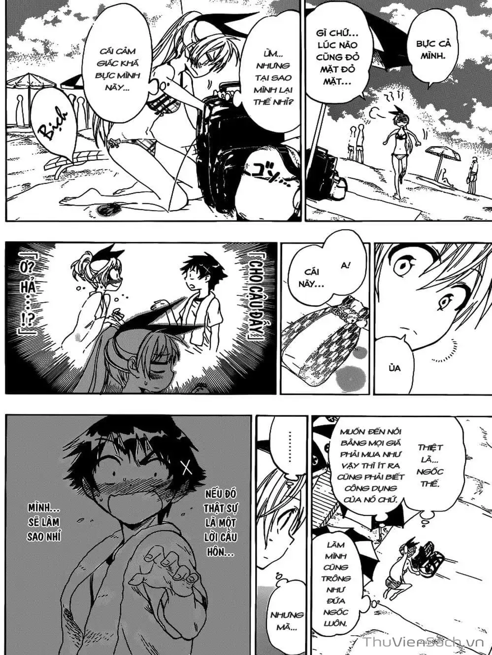Truyện Tranh Tình Yêu Giả Tạo - Nisekoi trang 8
