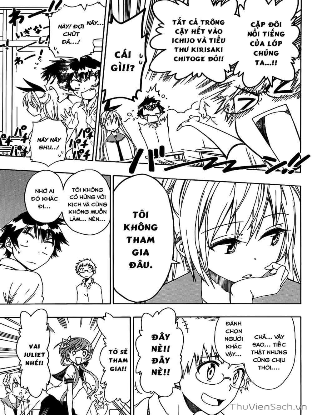 Truyện Tranh Tình Yêu Giả Tạo - Nisekoi trang 8