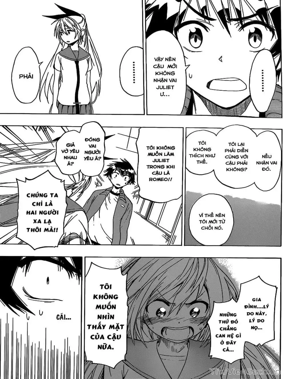 Truyện Tranh Tình Yêu Giả Tạo - Nisekoi trang 8