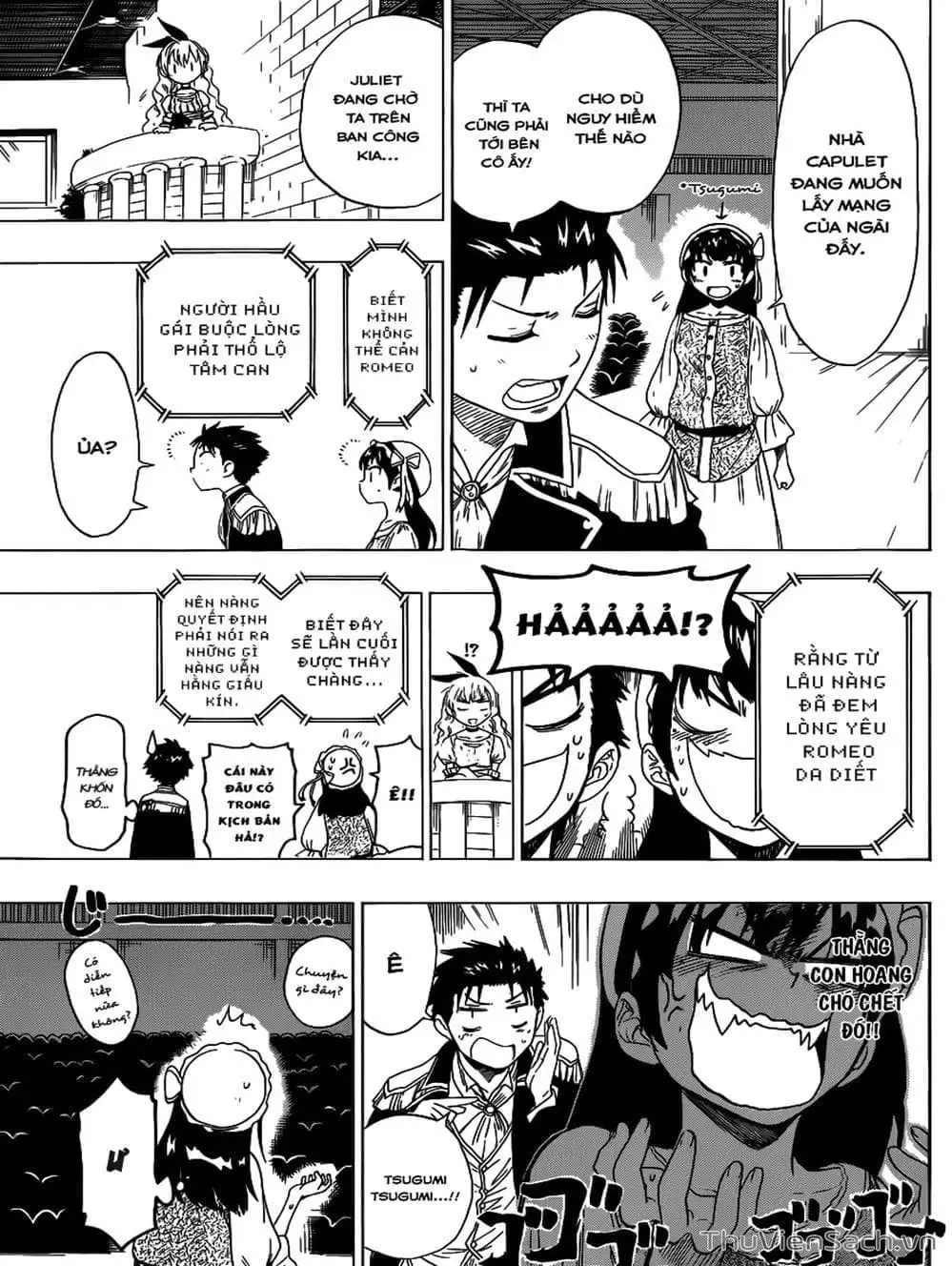 Truyện Tranh Tình Yêu Giả Tạo - Nisekoi trang 8