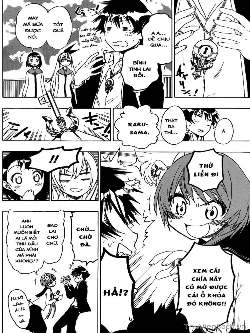Truyện Tranh Tình Yêu Giả Tạo - Nisekoi trang 8