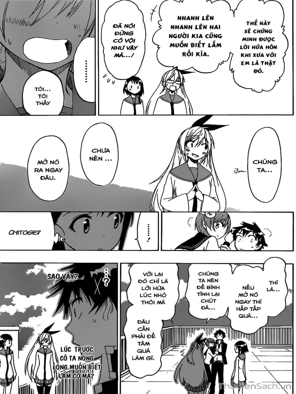 Truyện Tranh Tình Yêu Giả Tạo - Nisekoi trang 8