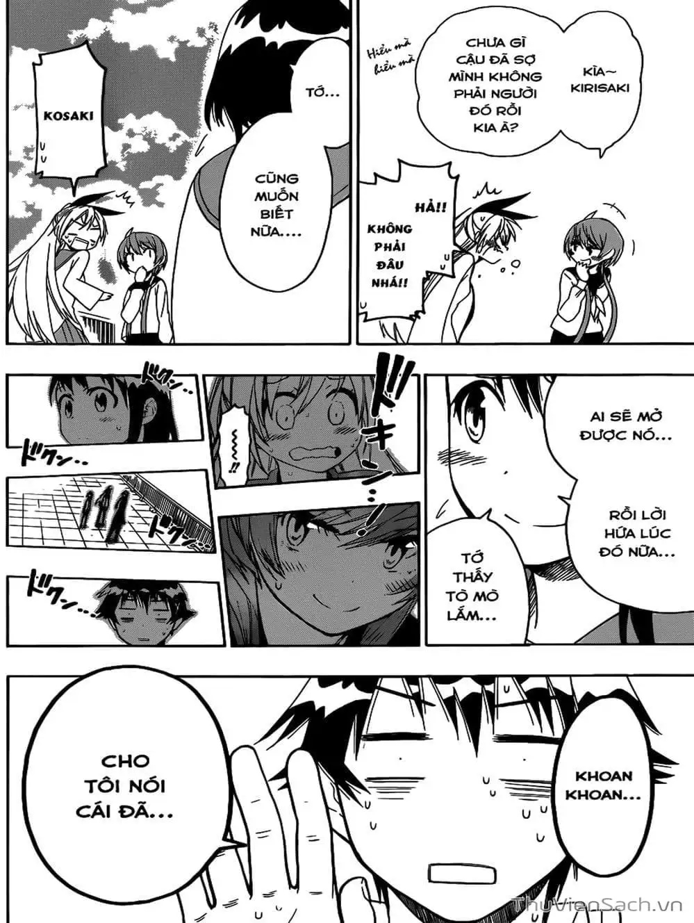 Truyện Tranh Tình Yêu Giả Tạo - Nisekoi trang 8