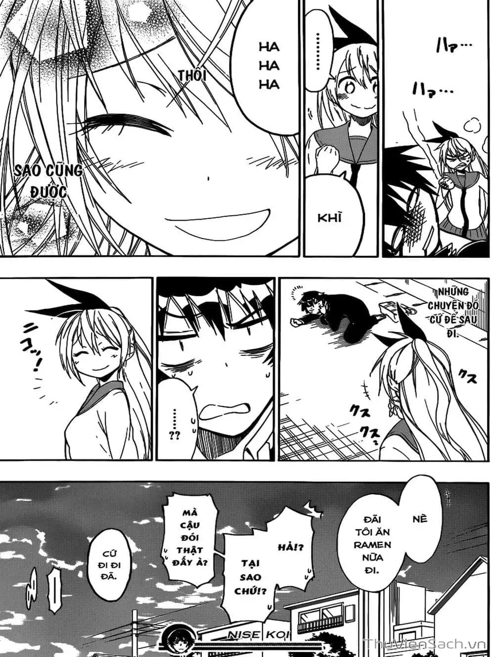 Truyện Tranh Tình Yêu Giả Tạo - Nisekoi trang 8