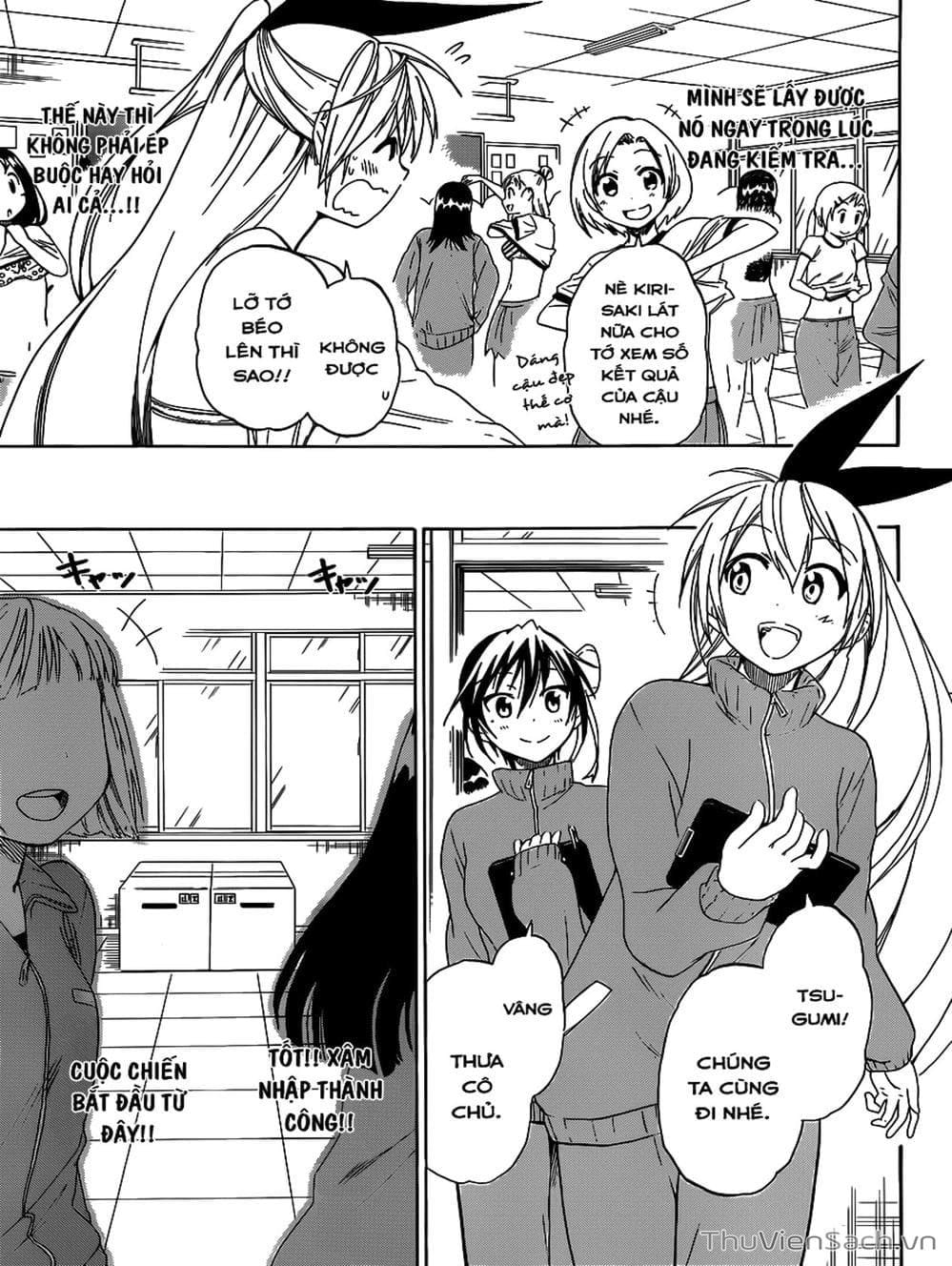 Truyện Tranh Tình Yêu Giả Tạo - Nisekoi trang 8