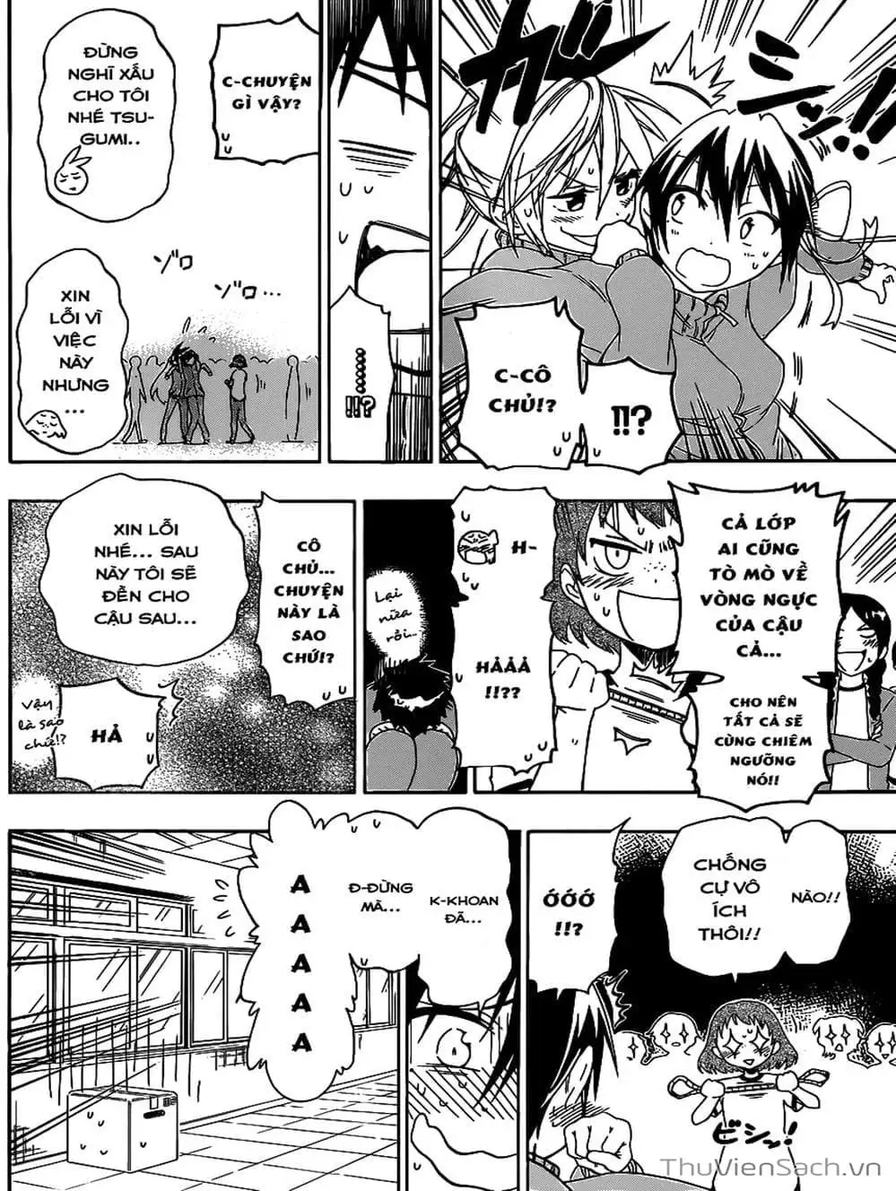 Truyện Tranh Tình Yêu Giả Tạo - Nisekoi trang 8