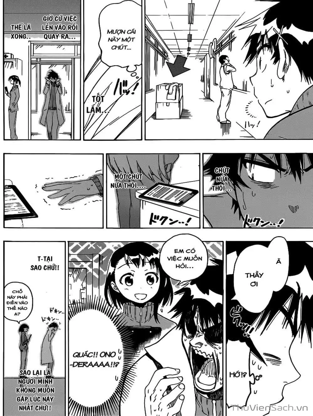 Truyện Tranh Tình Yêu Giả Tạo - Nisekoi trang 8