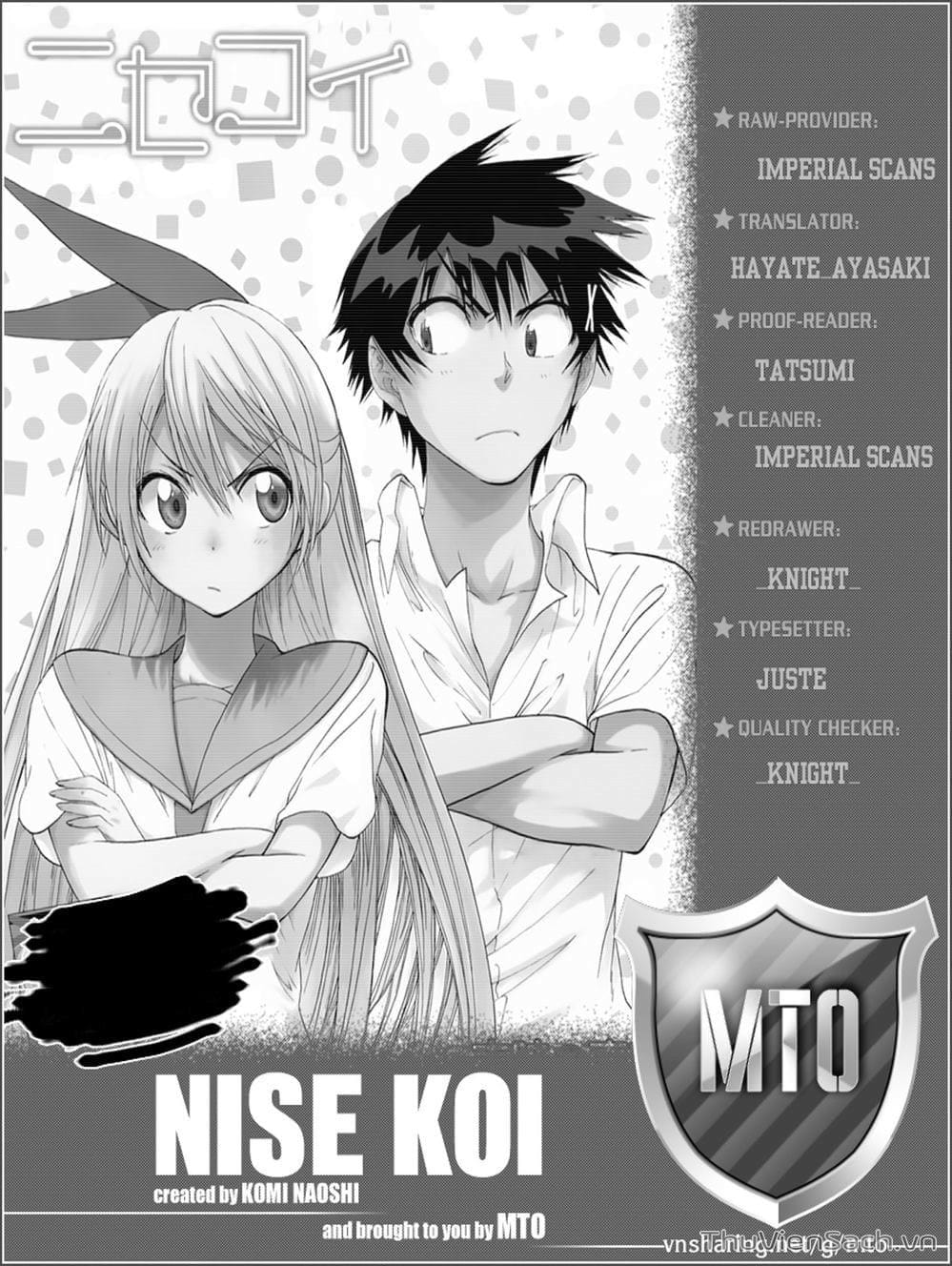 Truyện Tranh Tình Yêu Giả Tạo - Nisekoi trang 1237