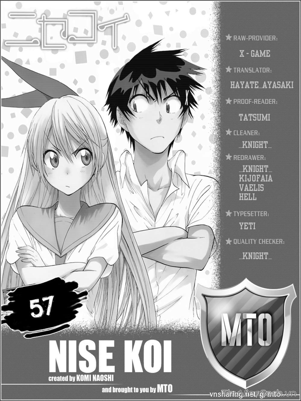 Truyện Tranh Tình Yêu Giả Tạo - Nisekoi trang 1257