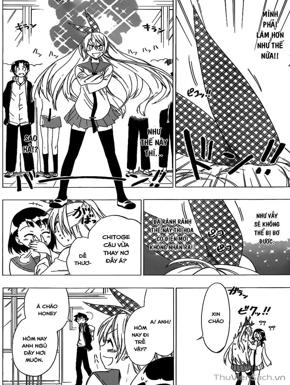 Truyện Tranh Tình Yêu Giả Tạo - Nisekoi trang 8