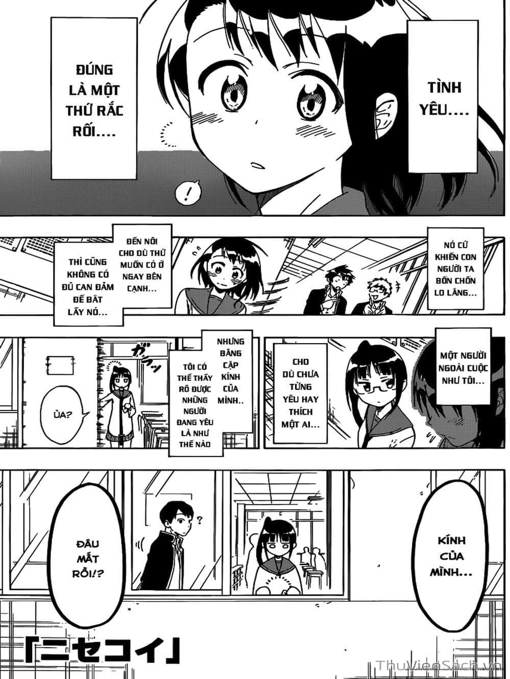 Truyện Tranh Tình Yêu Giả Tạo - Nisekoi trang 8