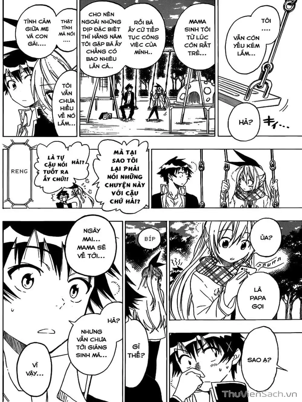 Truyện Tranh Tình Yêu Giả Tạo - Nisekoi trang 8