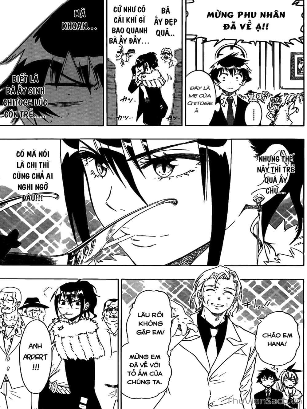 Truyện Tranh Tình Yêu Giả Tạo - Nisekoi trang 8