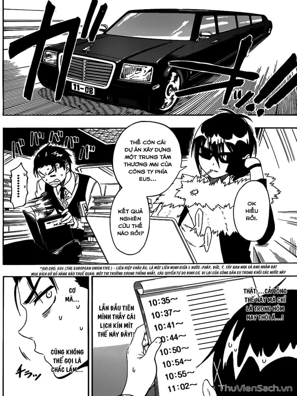 Truyện Tranh Tình Yêu Giả Tạo - Nisekoi trang 8