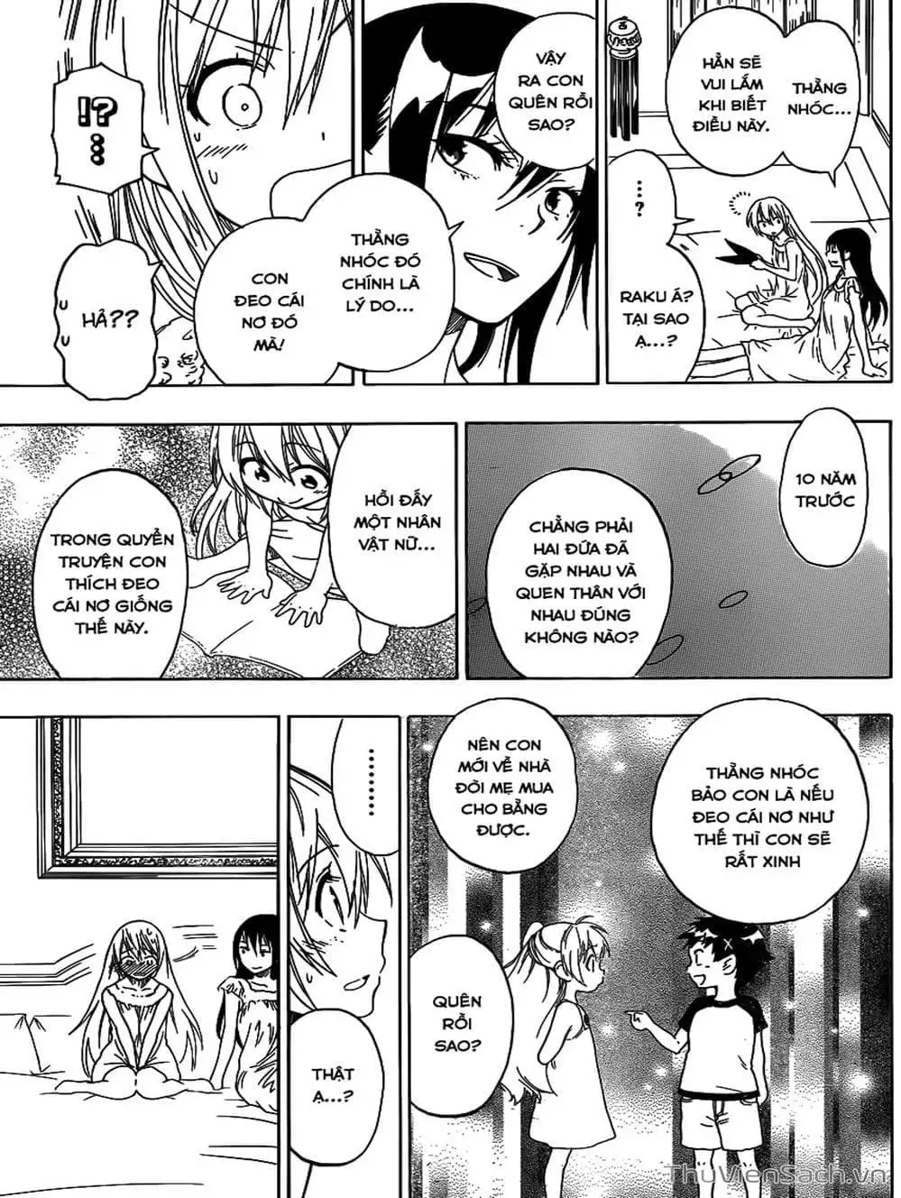 Truyện Tranh Tình Yêu Giả Tạo - Nisekoi trang 8