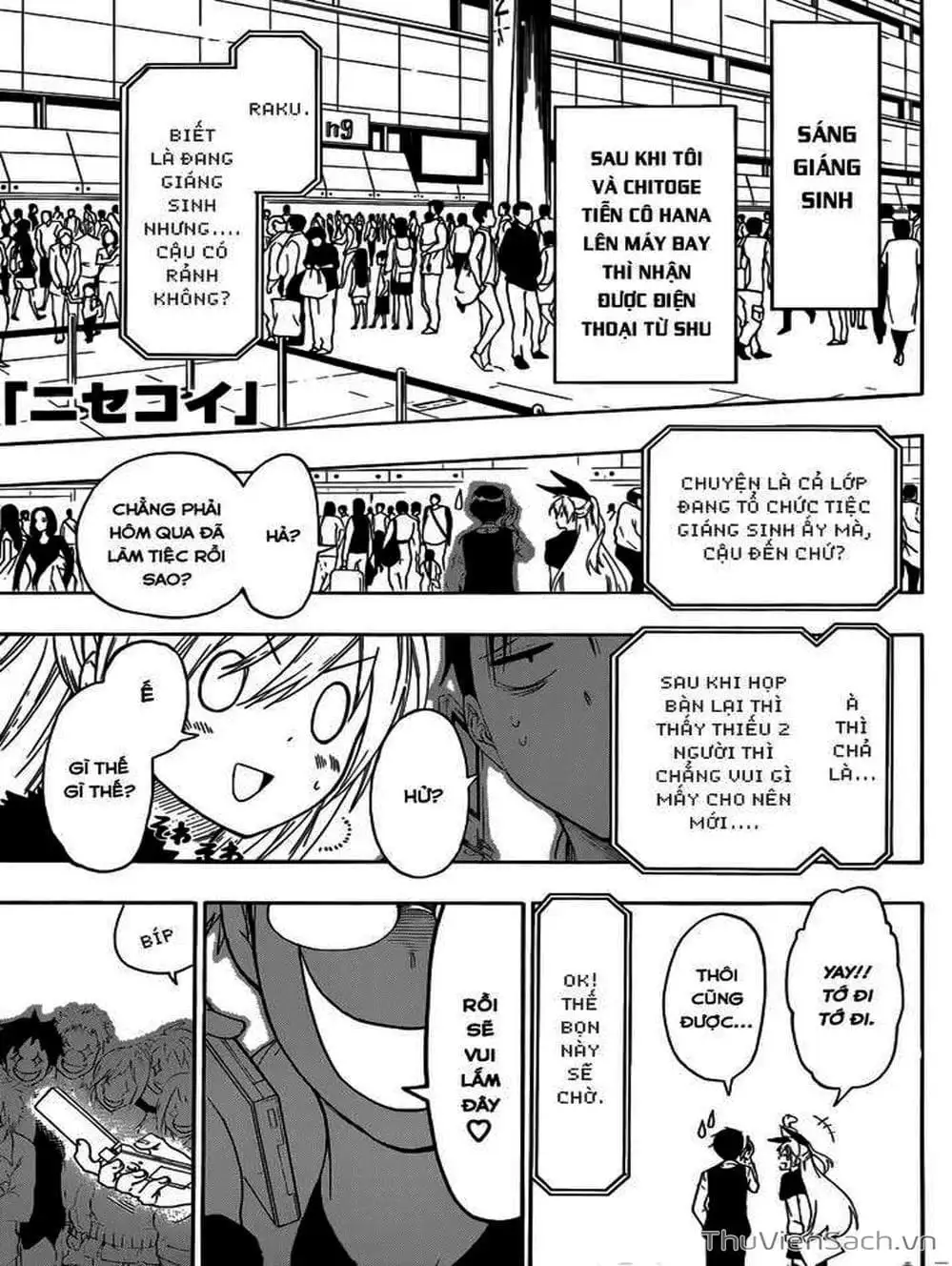 Truyện Tranh Tình Yêu Giả Tạo - Nisekoi trang 8